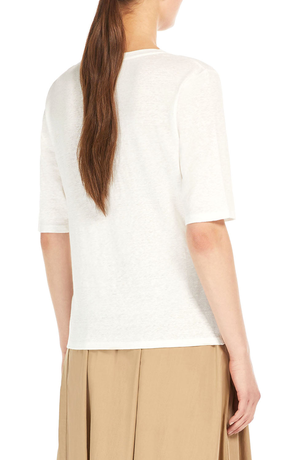  Max Mara T-shirt In Jersey Di Lino<br/> Woman - 3