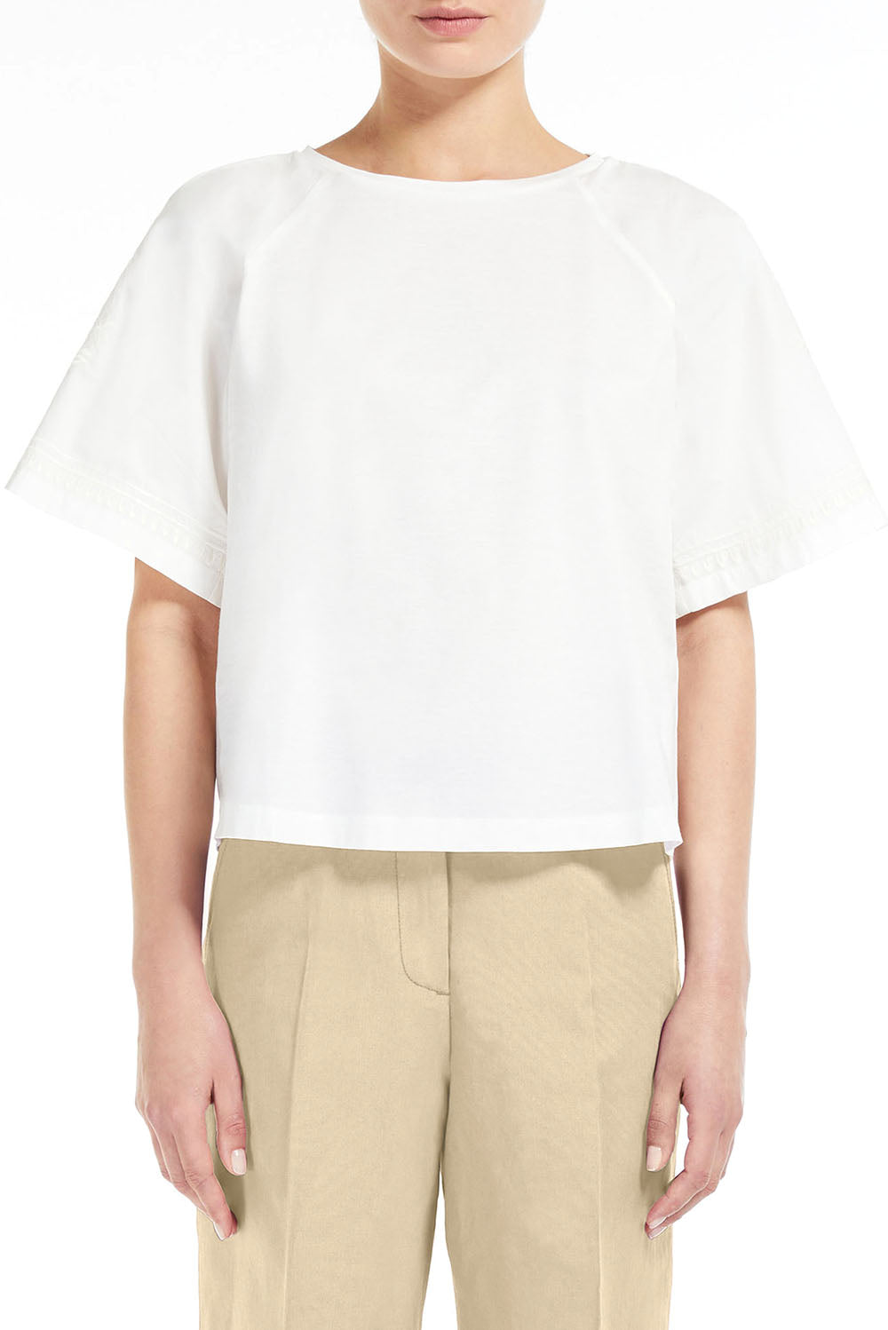  Max Mara Cotton Jersey T-shirt Woman - 2