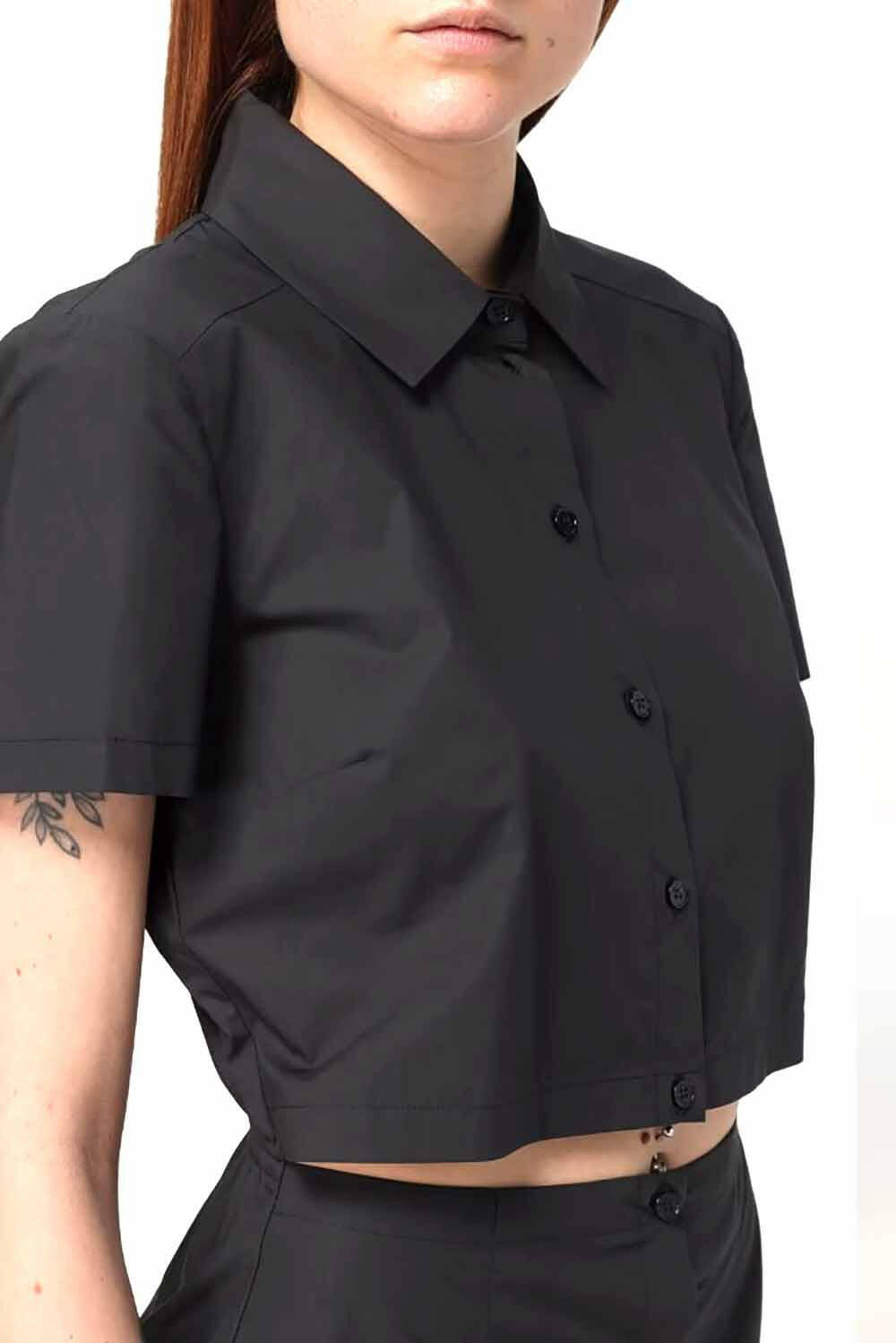  Patrizia Pepe Shirt Dress Nero Donna - 4