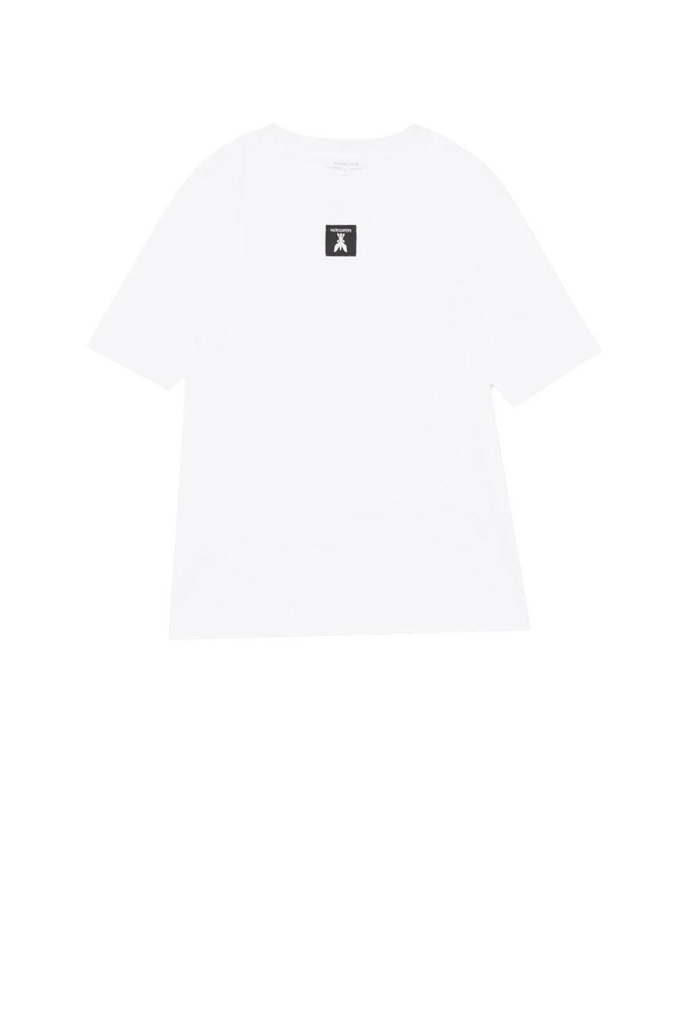  Patrizia Pepe Logo T-shirt Bianco Woman - 1