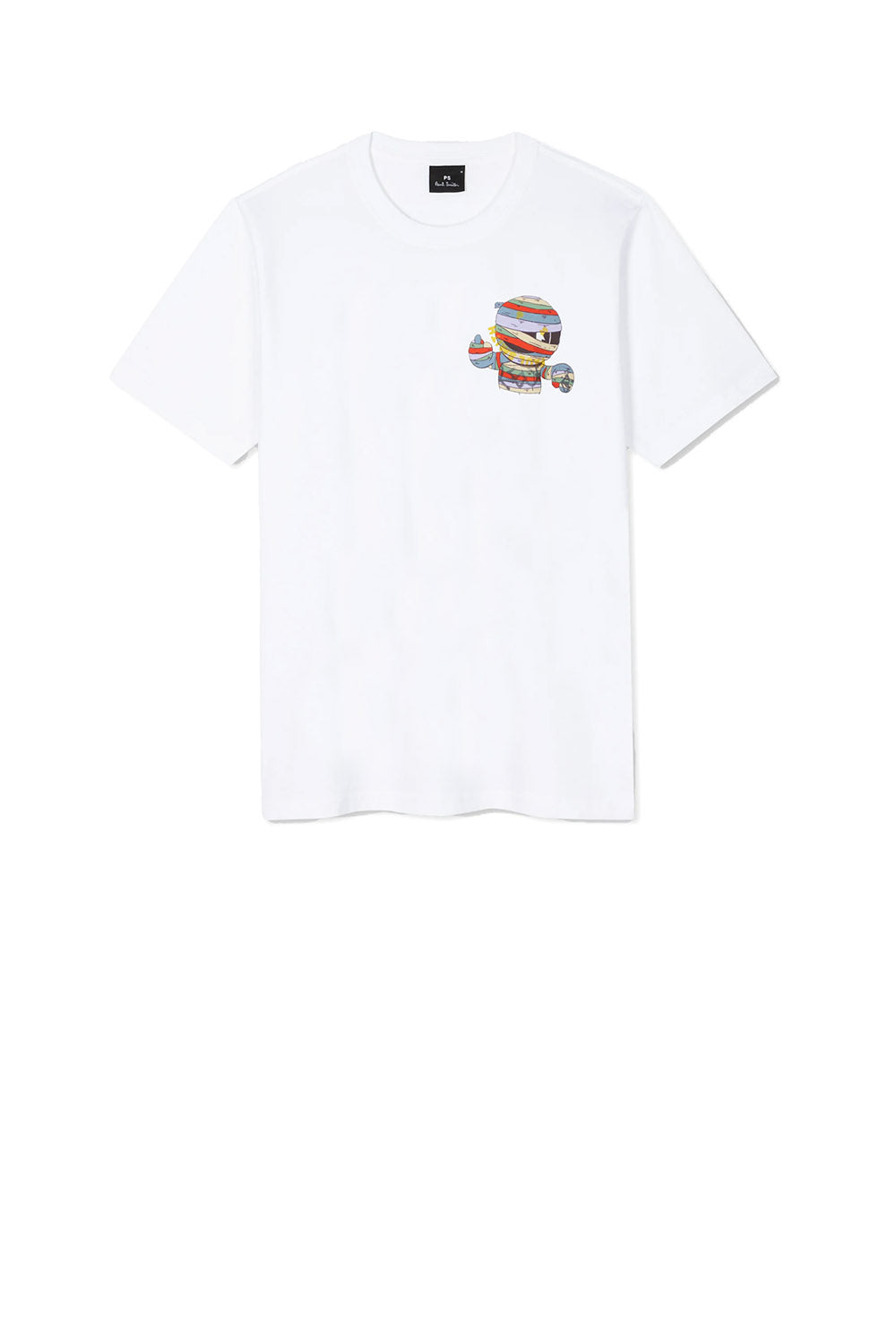  Paul Smith T-shirt With Graphic Print Bianco Uomo - 1