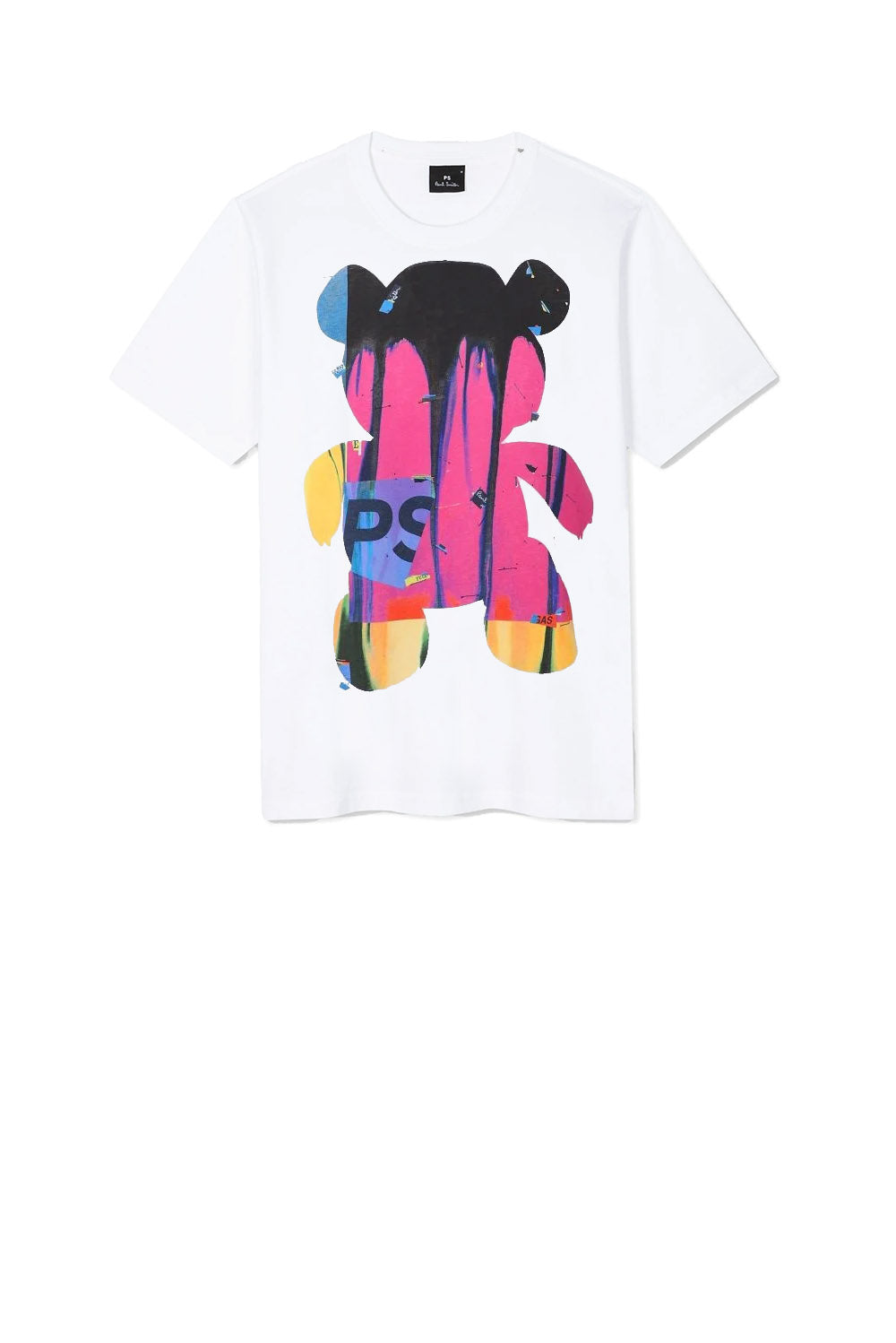  Paul Smith T-shirt With Graphic Print Bianco Uomo - 1