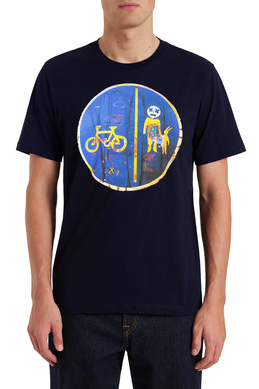  Paul Smith T-shirt Con Stampa Grafica Dk-na Uomo - 2