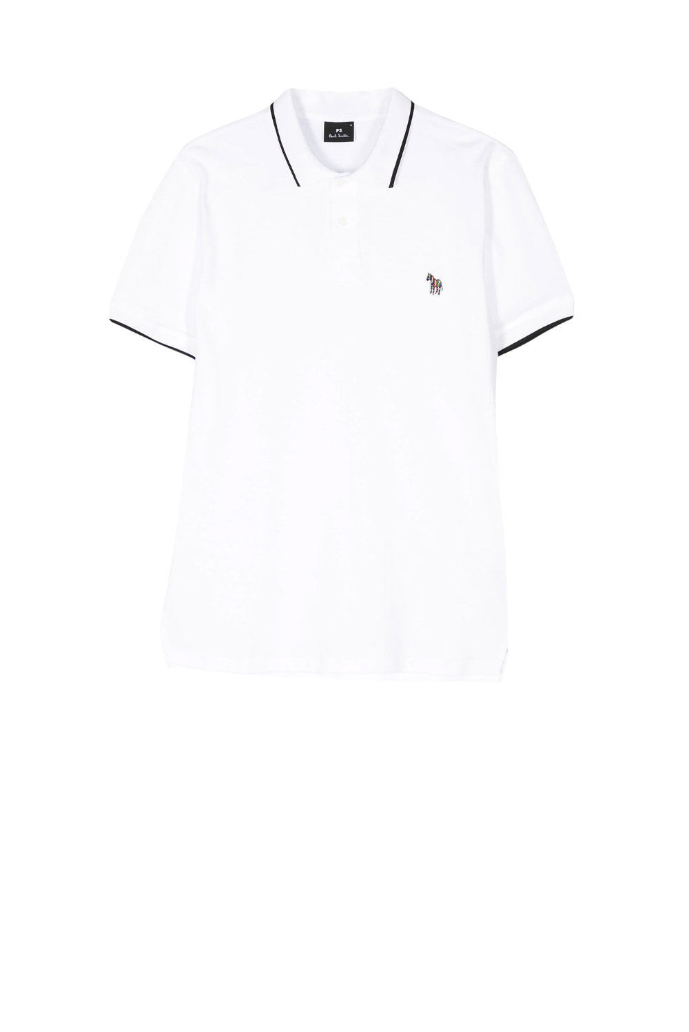  Paul Smith Polo Zebra Bianco Uomo - 1