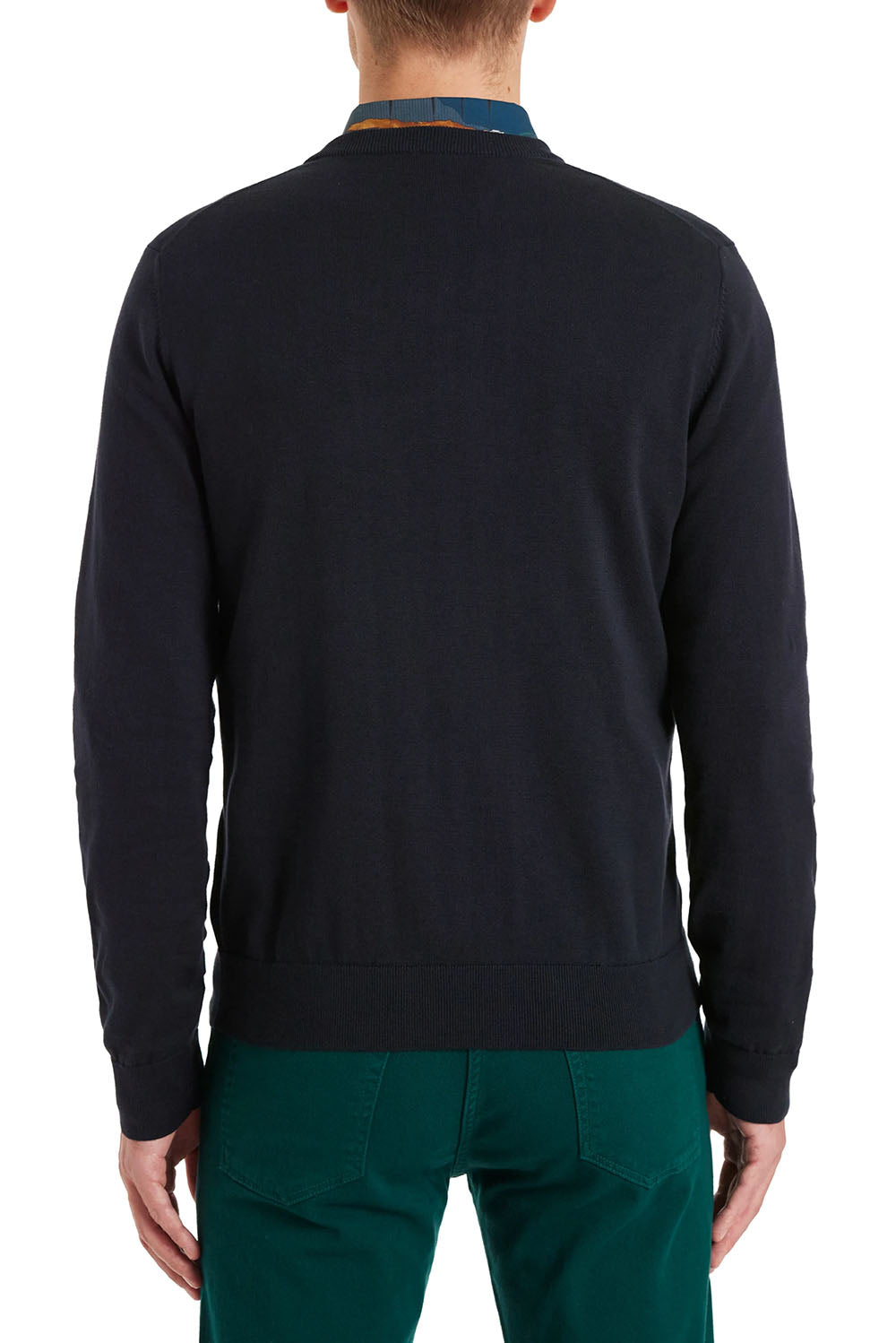  Paul Smith Zebra Logo Crewneck Dk-na Uomo - 3