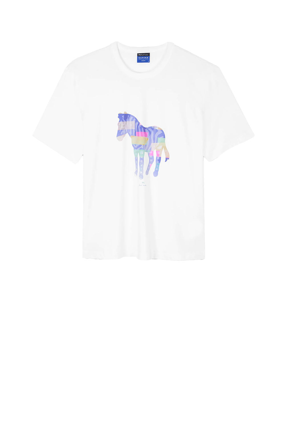  Paul Smith T-shirt With Graphic Print Bianco Uomo - 1