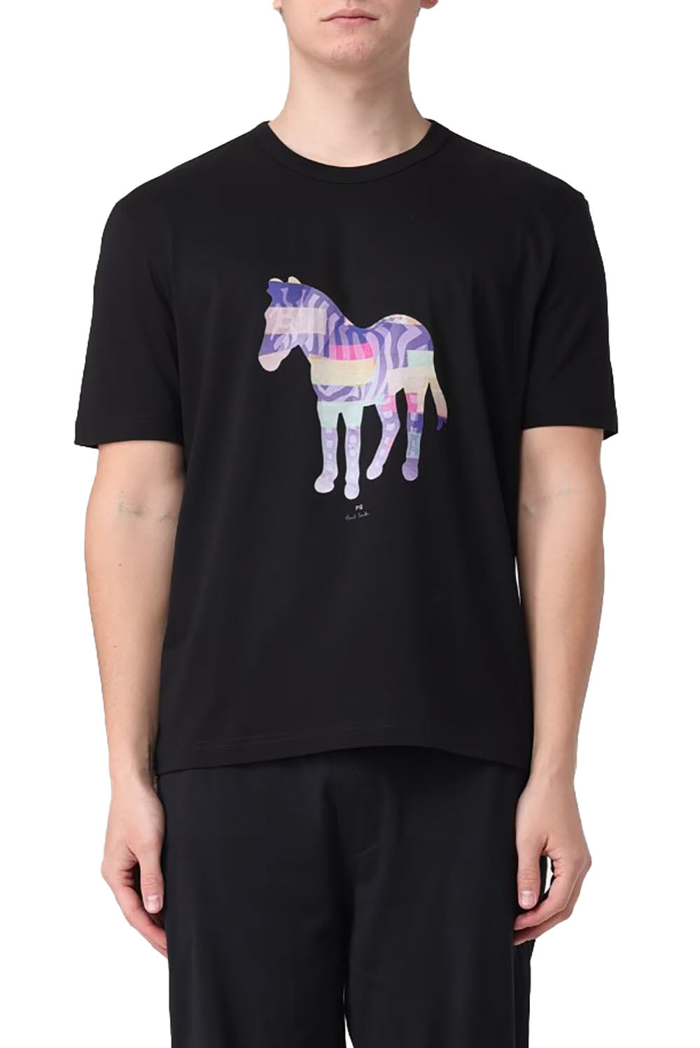  Paul Smith T-shirt With Graphic Print Black Uomo - 2