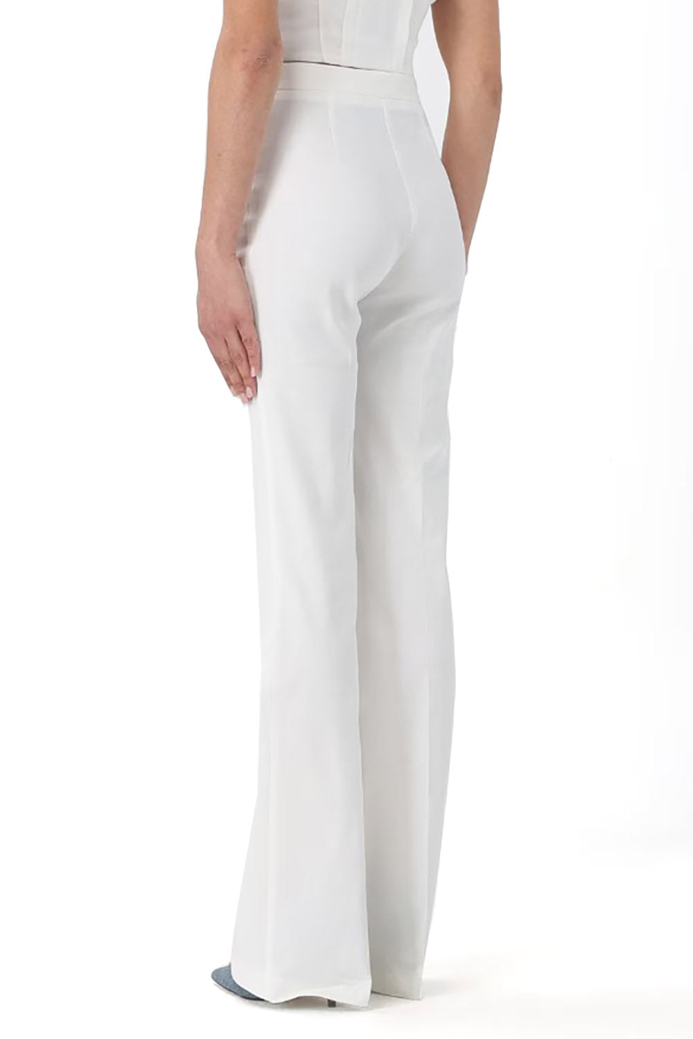  Pinko Pantaloni Flare-fit Bianco Woman - 3