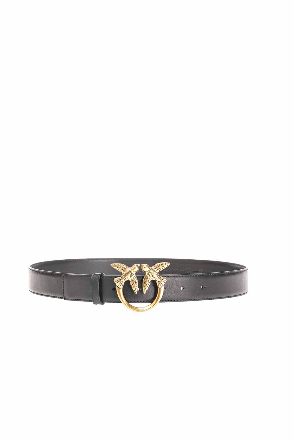  Pinko Love Birds Belt Nero Oro Woman - 1