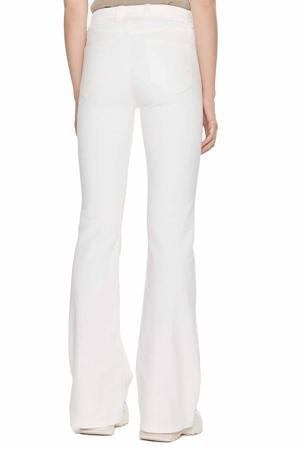  Pinko Pantaloni Cinque Tasche Bianco Woman - 3