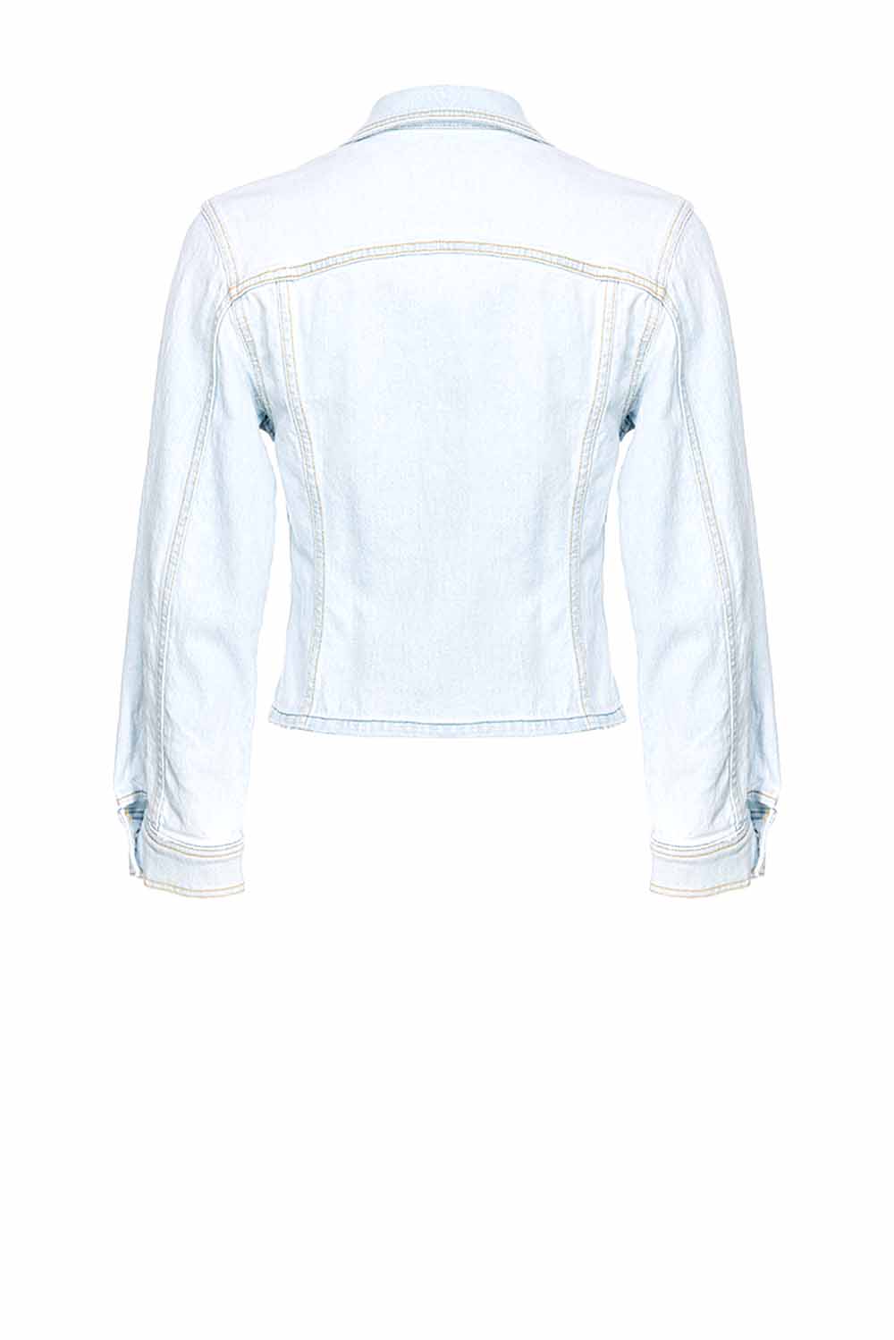  Pinko Denim Jacket Bleach Woman - 2