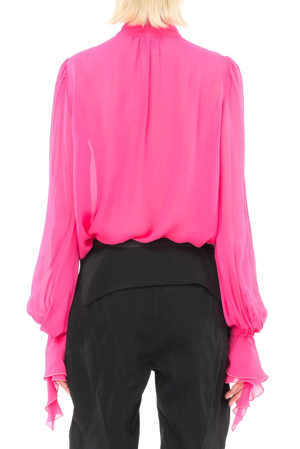  Pinko Blusa Rouches Pink Pinko Woman - 3