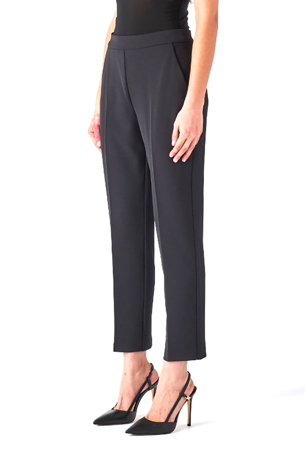  Pinko Pantaloni Slim Nero Woman - 3