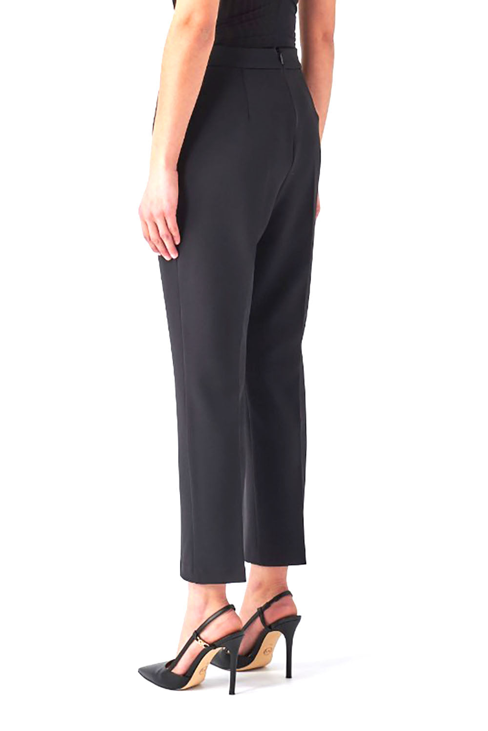  Pinko Pantaloni Slim Nero Woman - 4