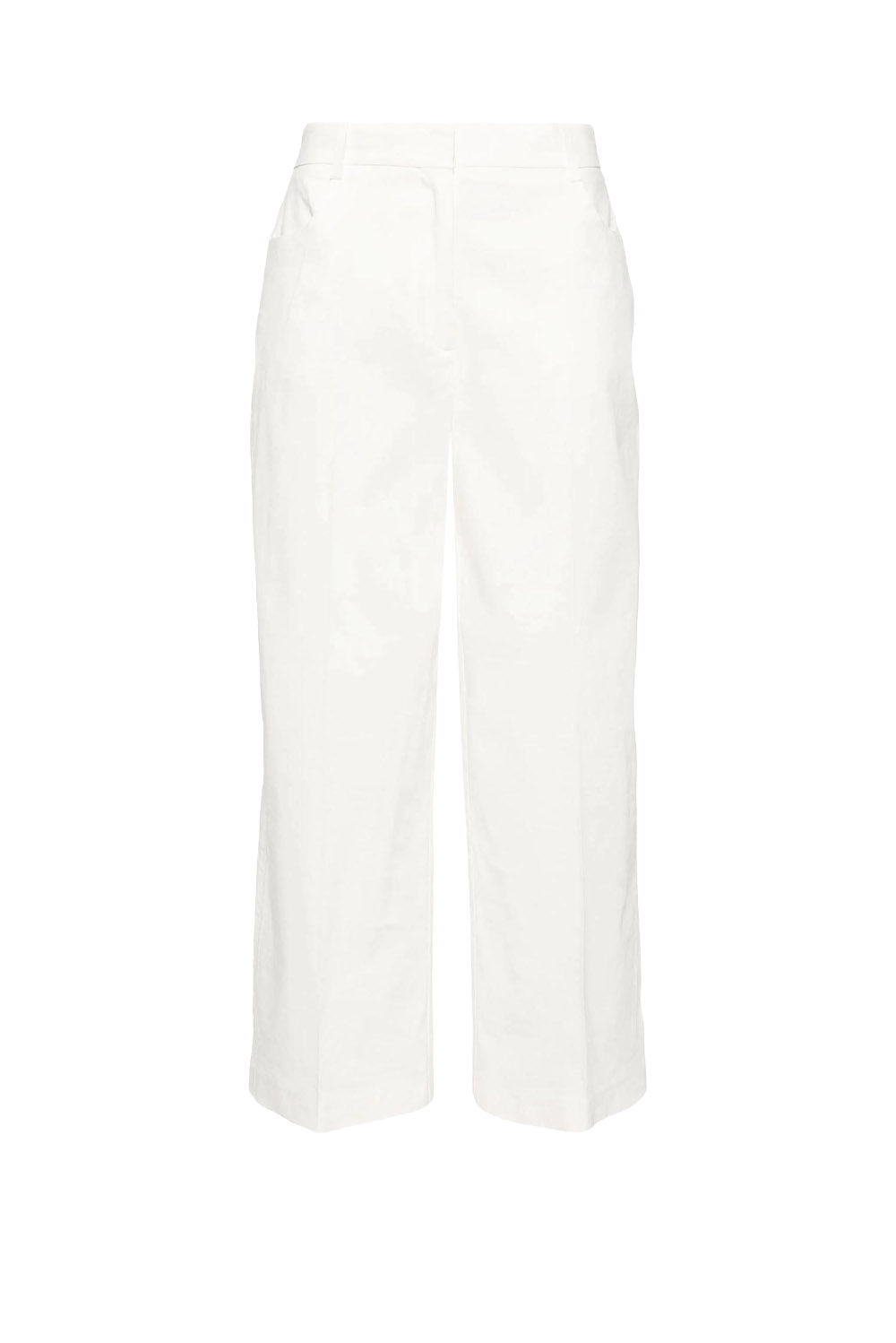  Pinko Crop Trousers Bianco Woman - 1