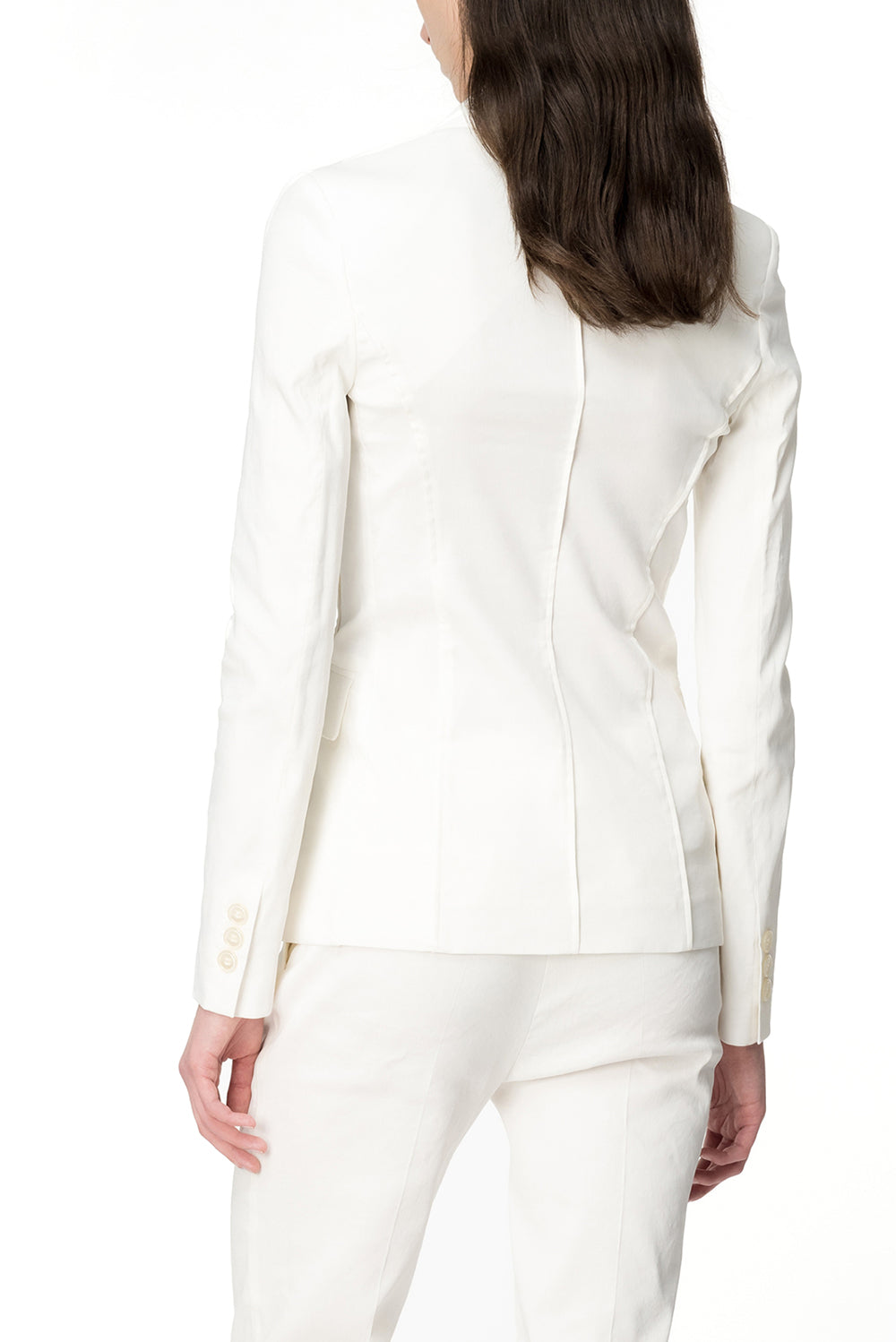  Pinko Single-breasted Blazer Bianco Woman - 3