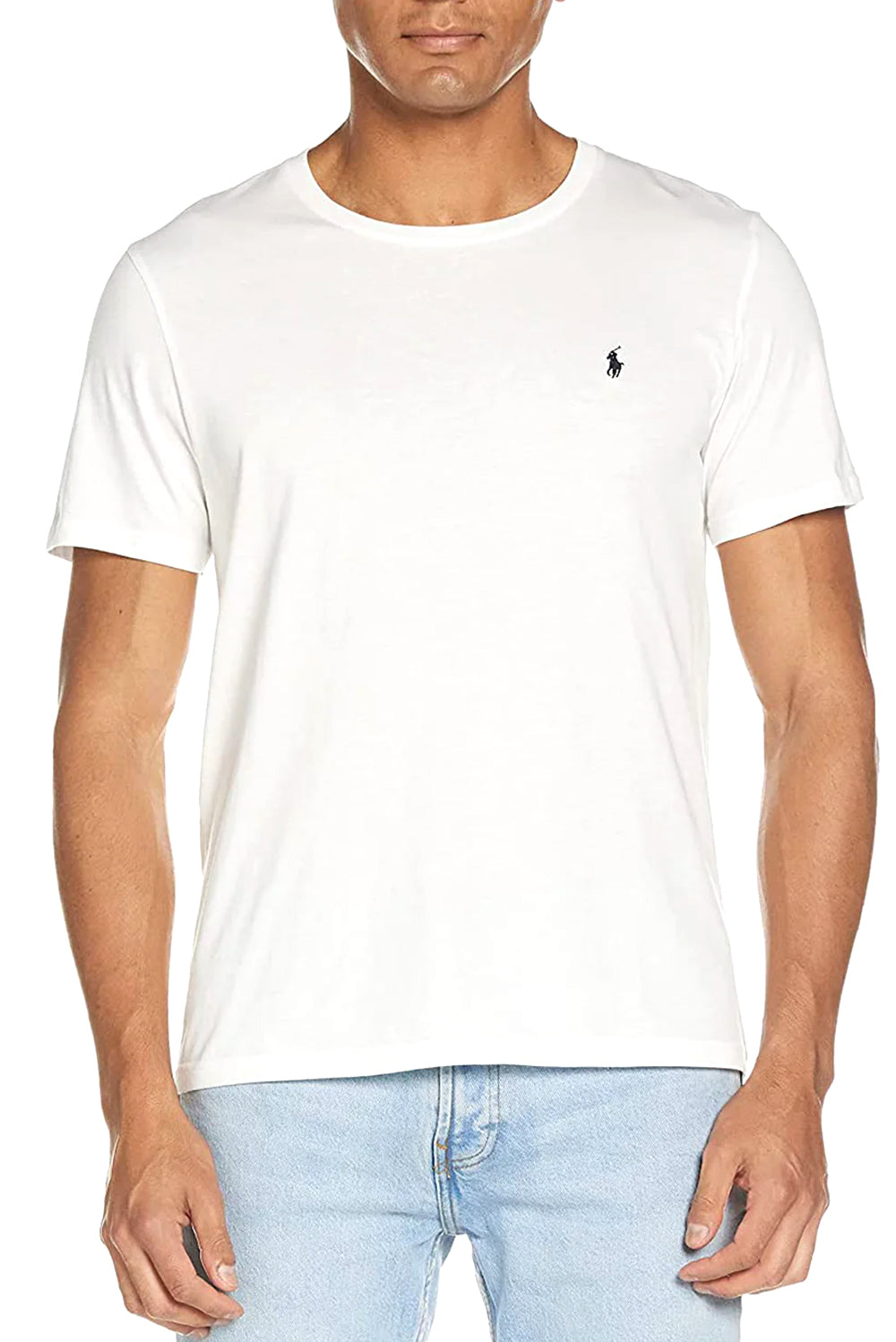  Ralph Lauren Logo T-shirt White Uomo - 2