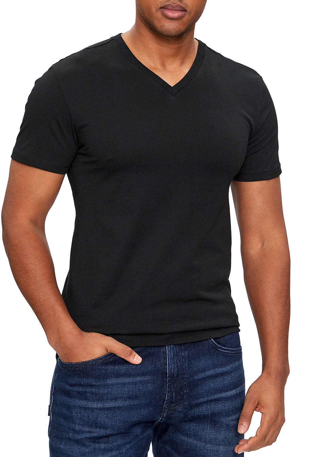  Ralph Lauren 3 Pack T-shirts Wht Gry Blk Uomo - 2