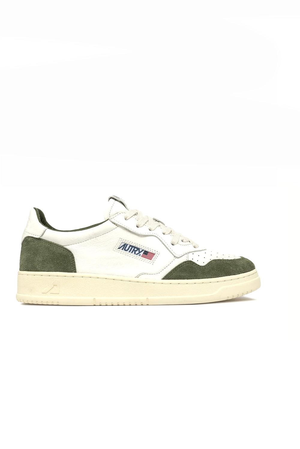  Autry Sneakers Medalist Low White Military Uomo - 1