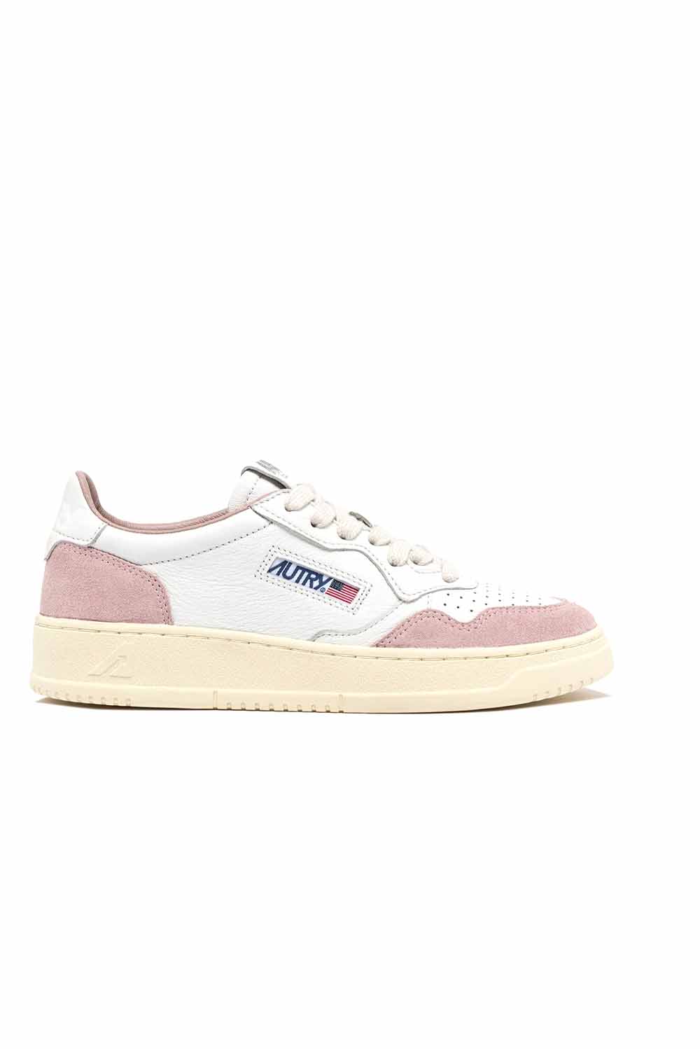  Autry Sneakers Medalist Low White Powder Woman - 1