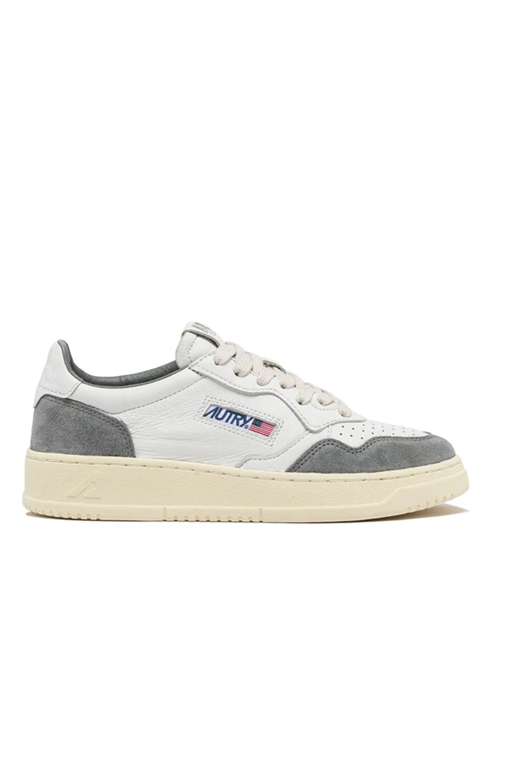  Autry Sneakers Medalist Low White Grey Woman - 1