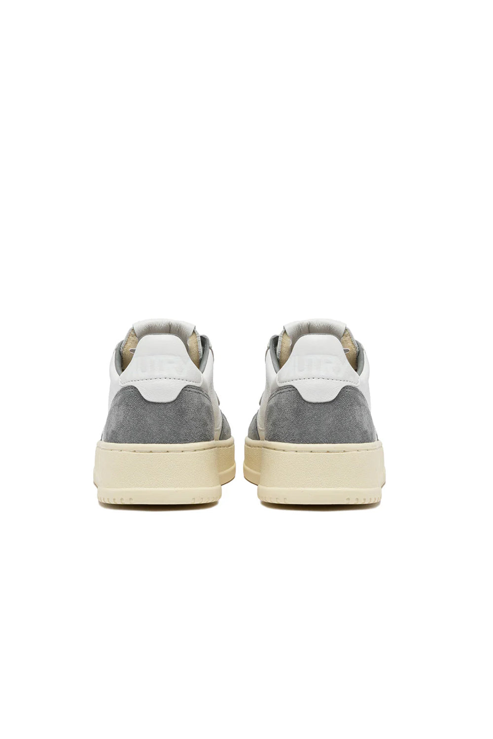  Autry Sneakers Medalist Low White Grey Woman - 3