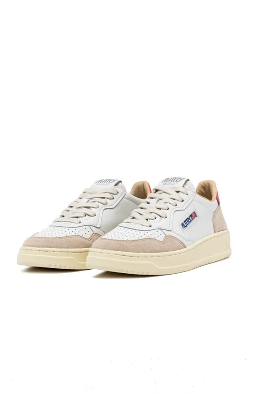  Autry Sneakers Medalist Low White Tearose Woman - 2