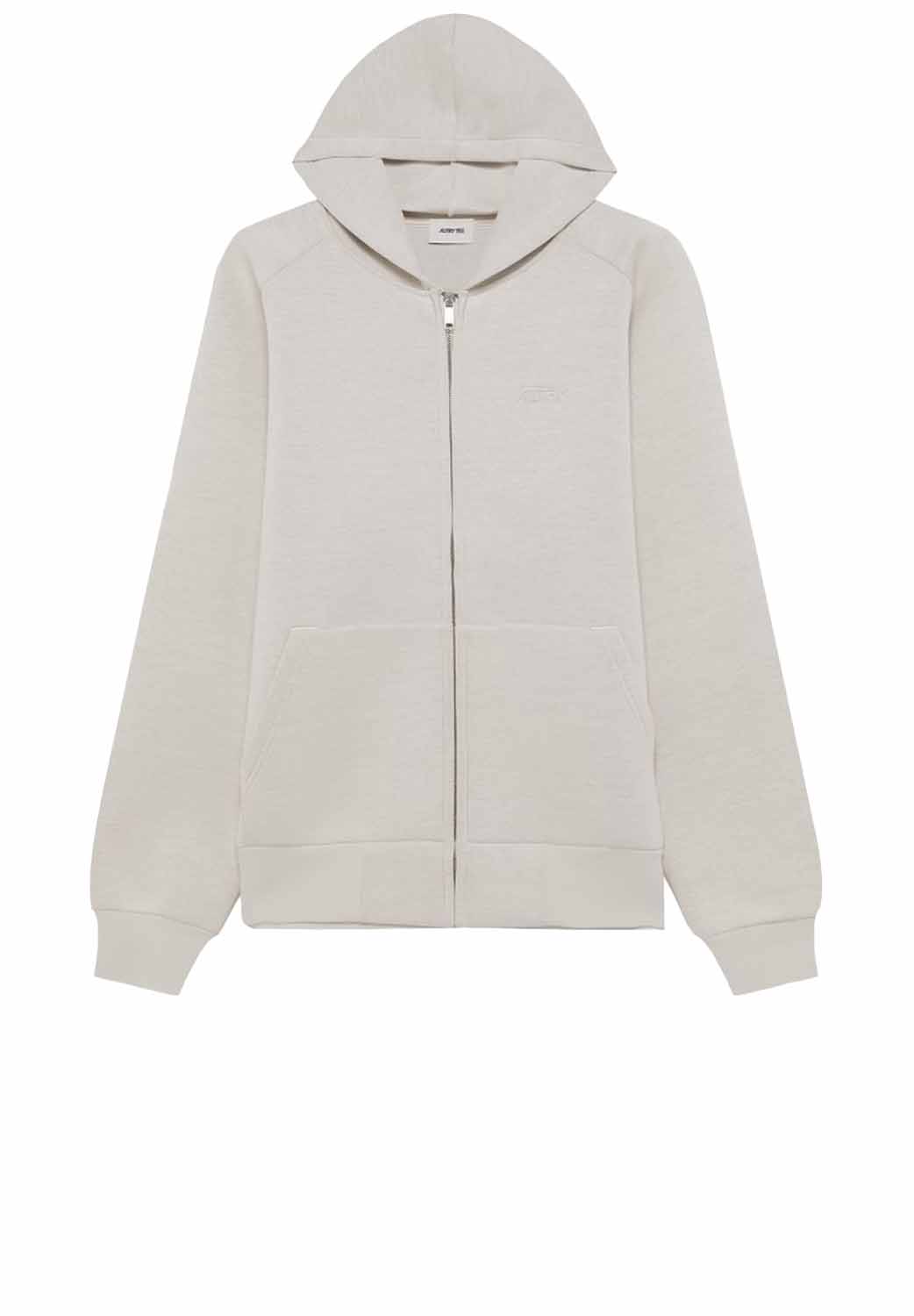  Autry Felpa Hoodie Cream Uomo - 1