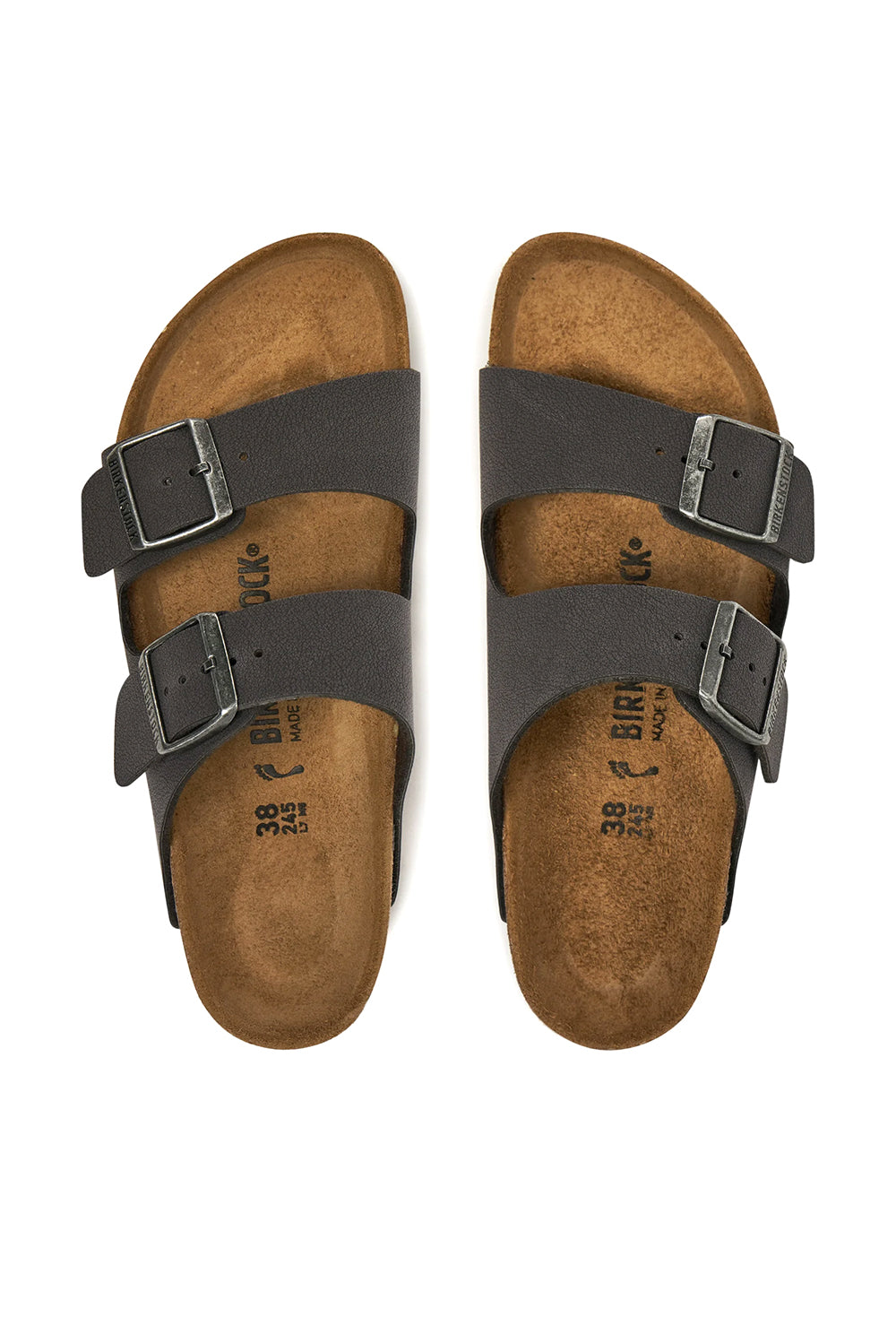  Birkenstock Arizona Velvet Grey Woman - 4