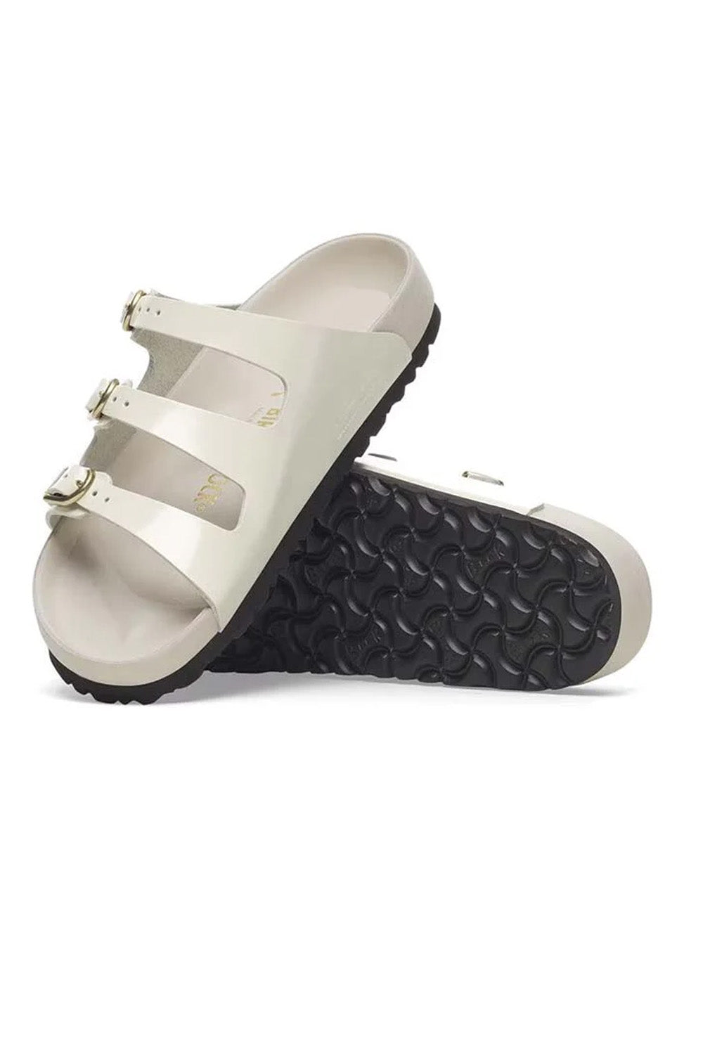  Birkenstock Florida Shine Ecru Woman - 3