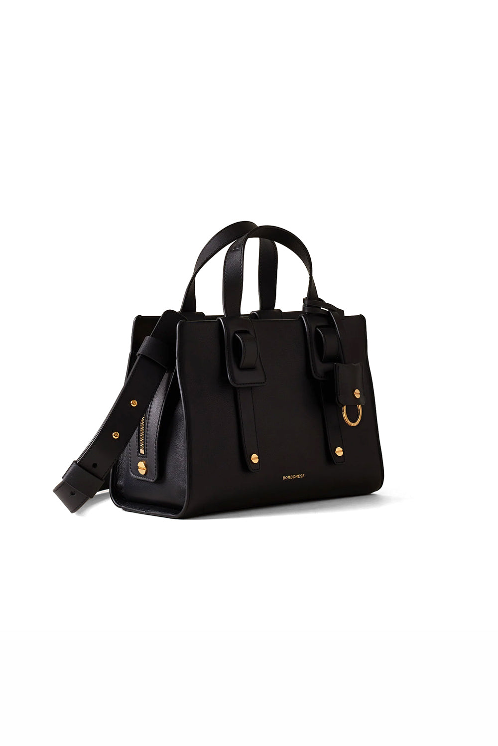  Borbonese Bauletto Déjeuner Nero Woman - 2