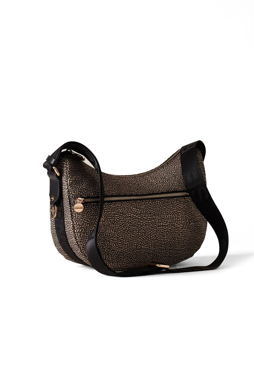  Borbonese Luna Bag Small Op Natural Woman - 2