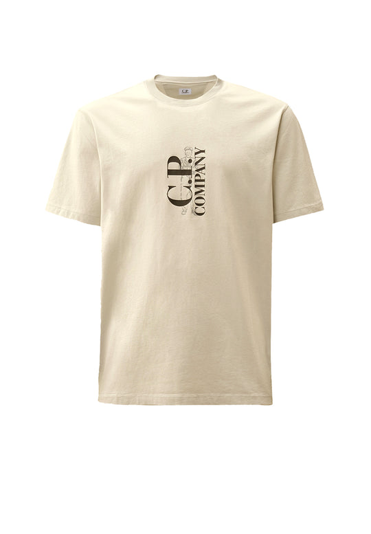 CP Company Vertical Logo T-Shirt