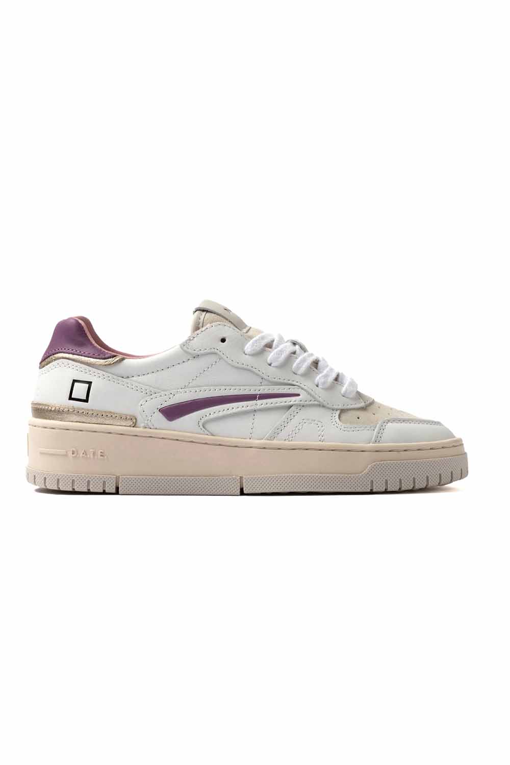  Date D.a.t.e. Sneakers Torneo White Purple Woman - 1
