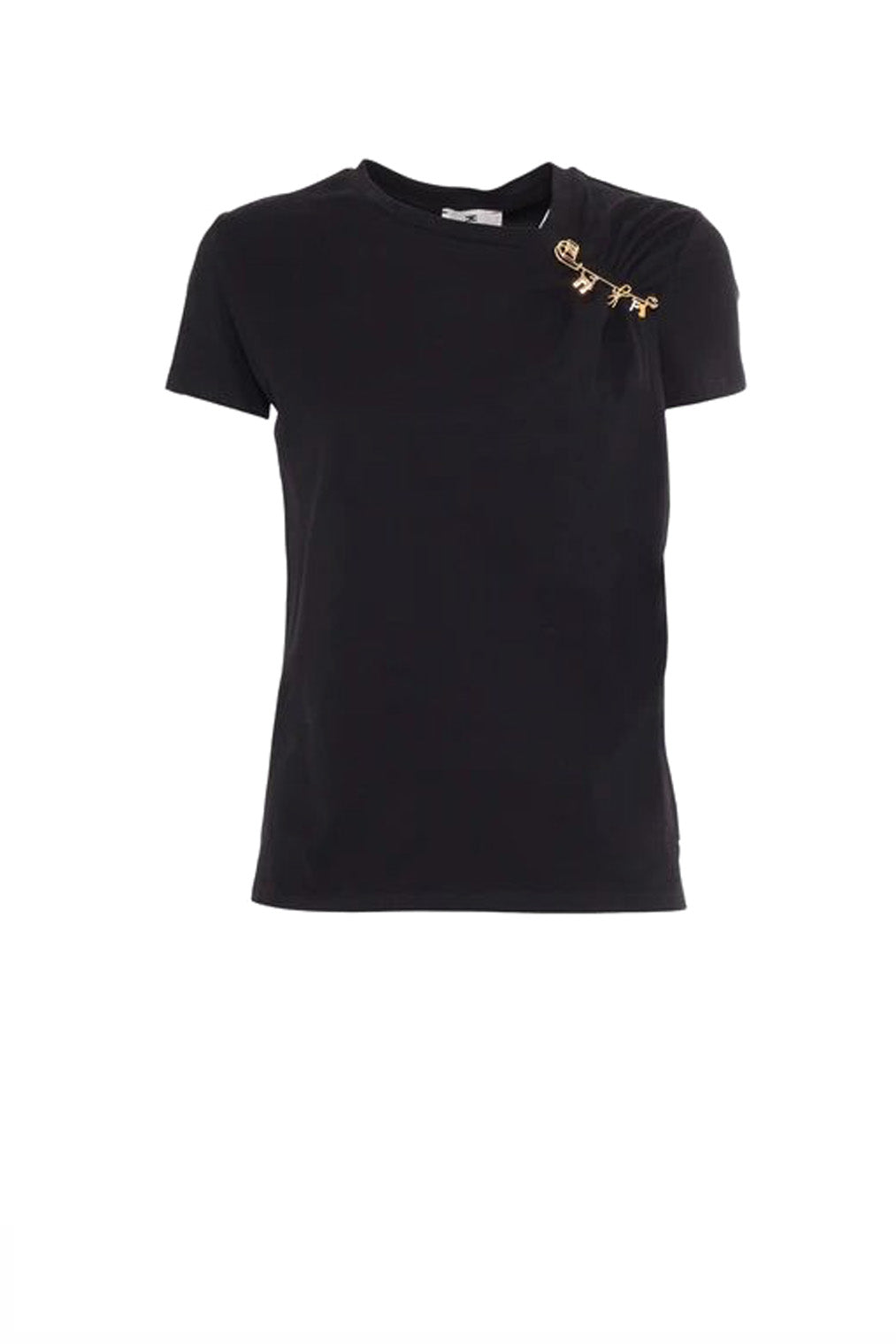  Elisabetta Franchi T-shirt Nero Woman - 1