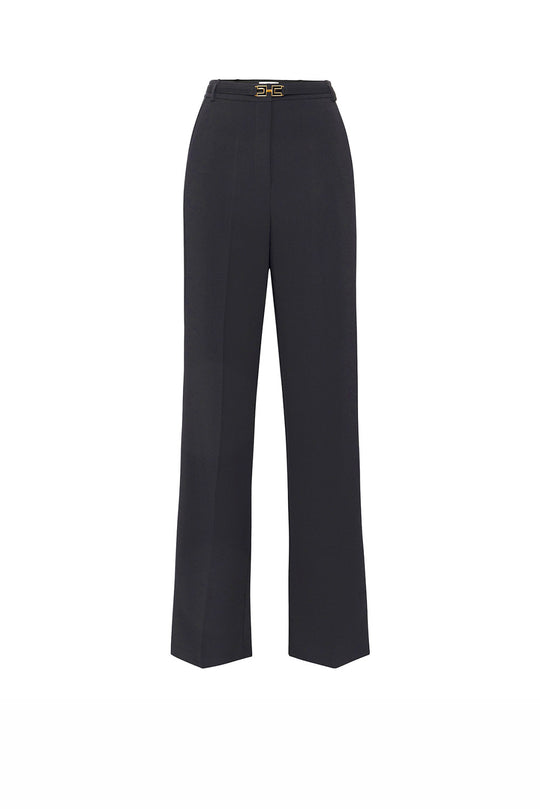 Elisabetta Franchi Pantaloni in crêpe