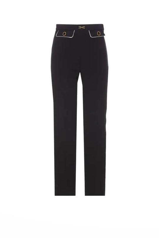 Elisabetta Franchi Pantaloni in crêpe