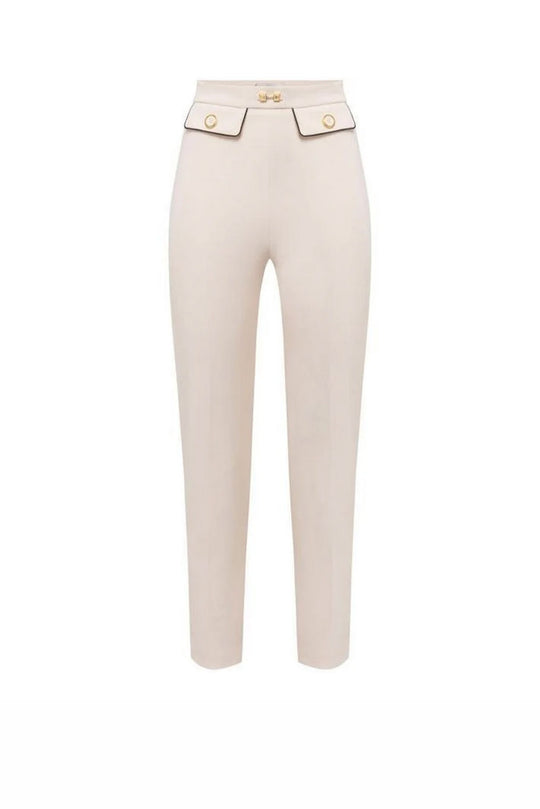 Elisabetta Franchi Pantaloni in crêpe