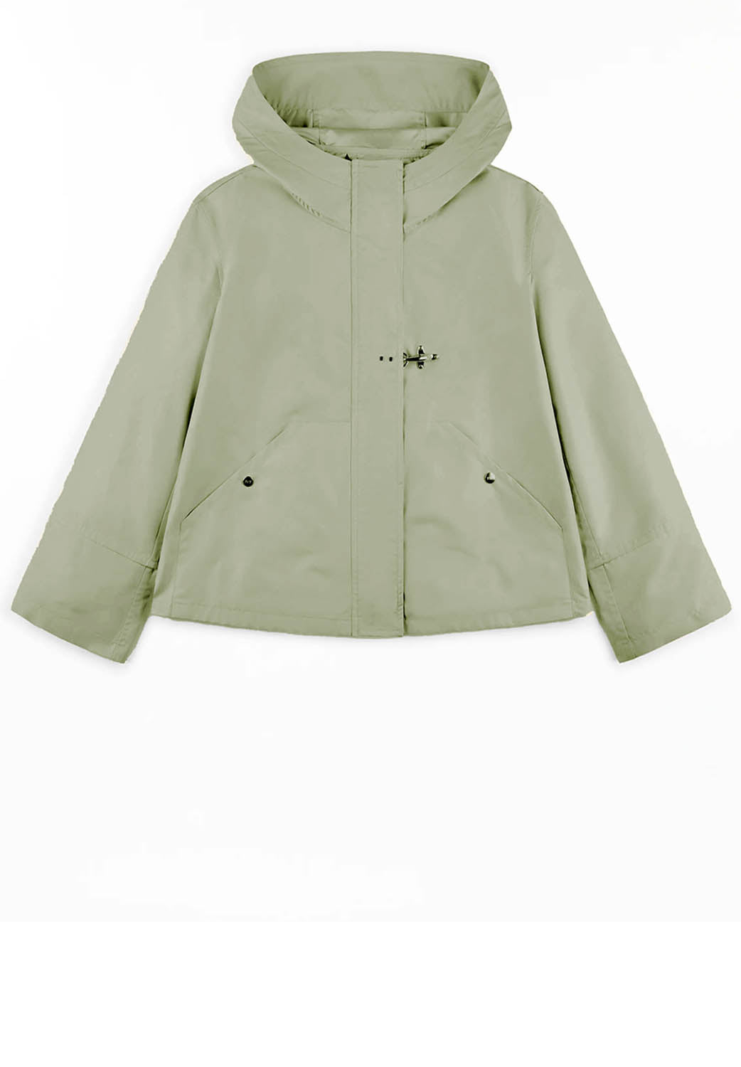  Fay Parka Corto Verde Woman - 1