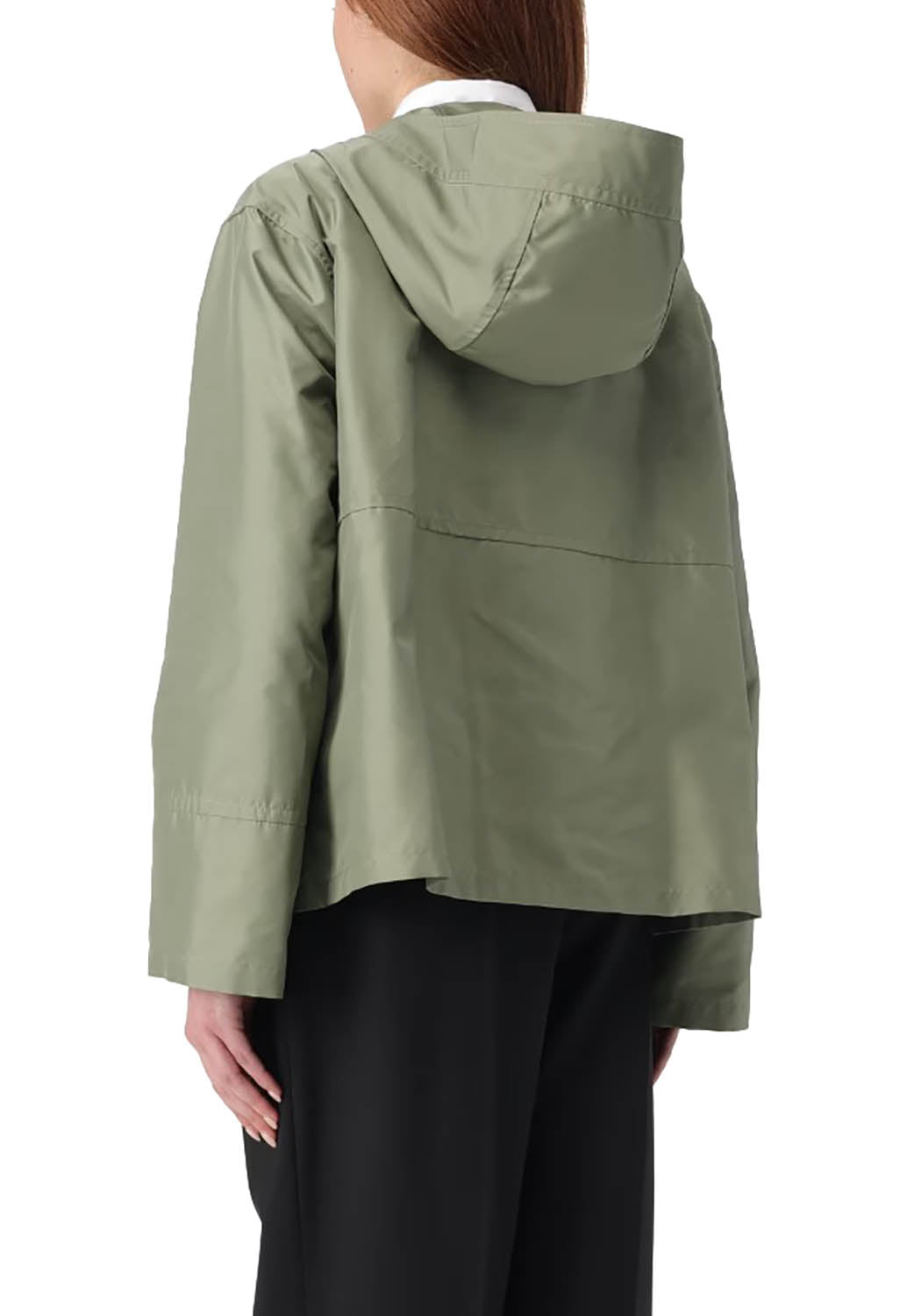  Fay Parka Corto Verde Woman - 3