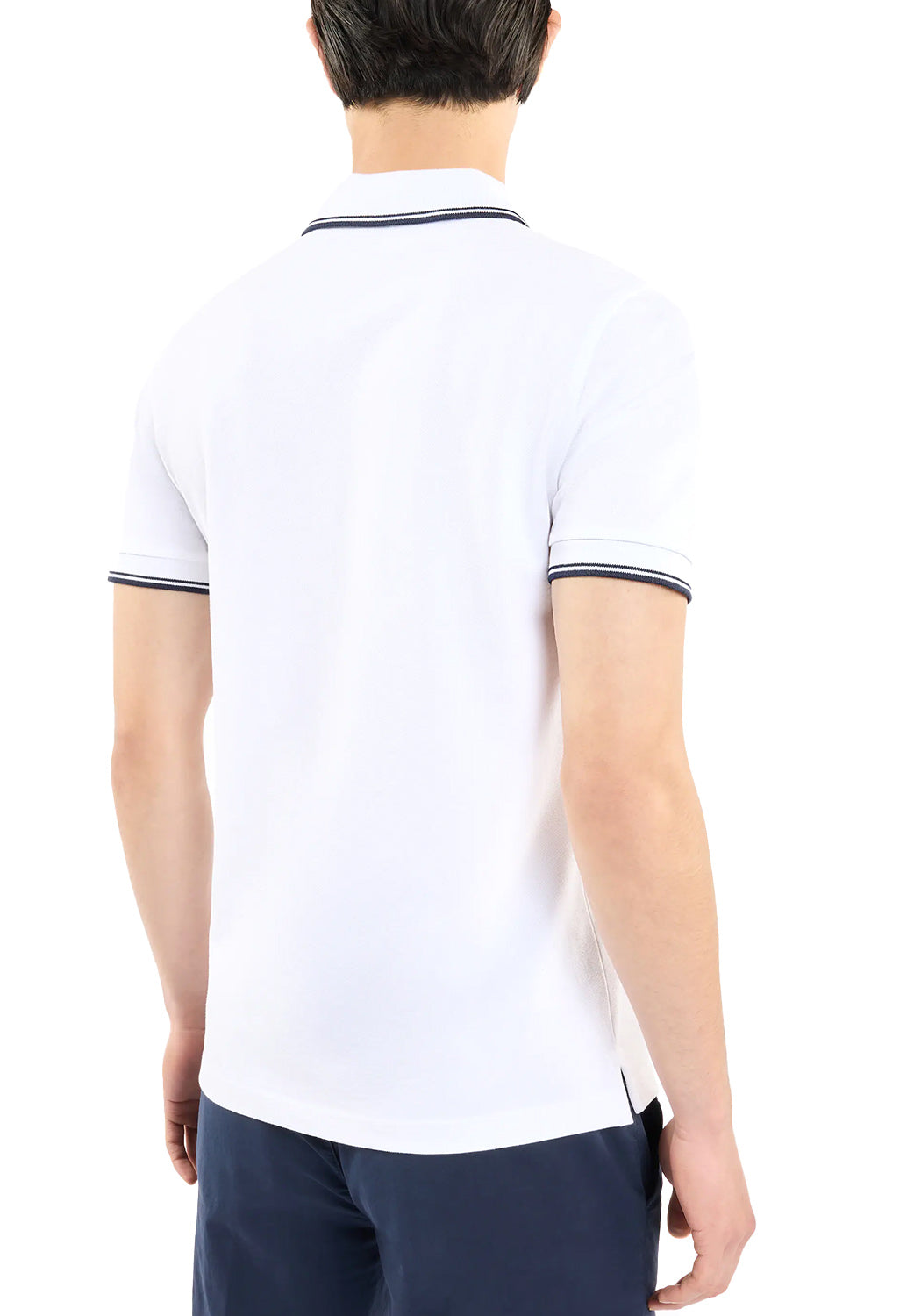  Fay Polo In Cotone Bianco Uomo - 2