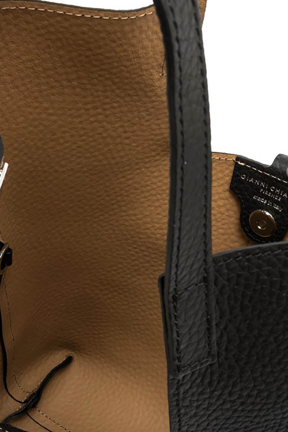  Gianni Chiarini Borsa Ava Nero Nature Woman - 4
