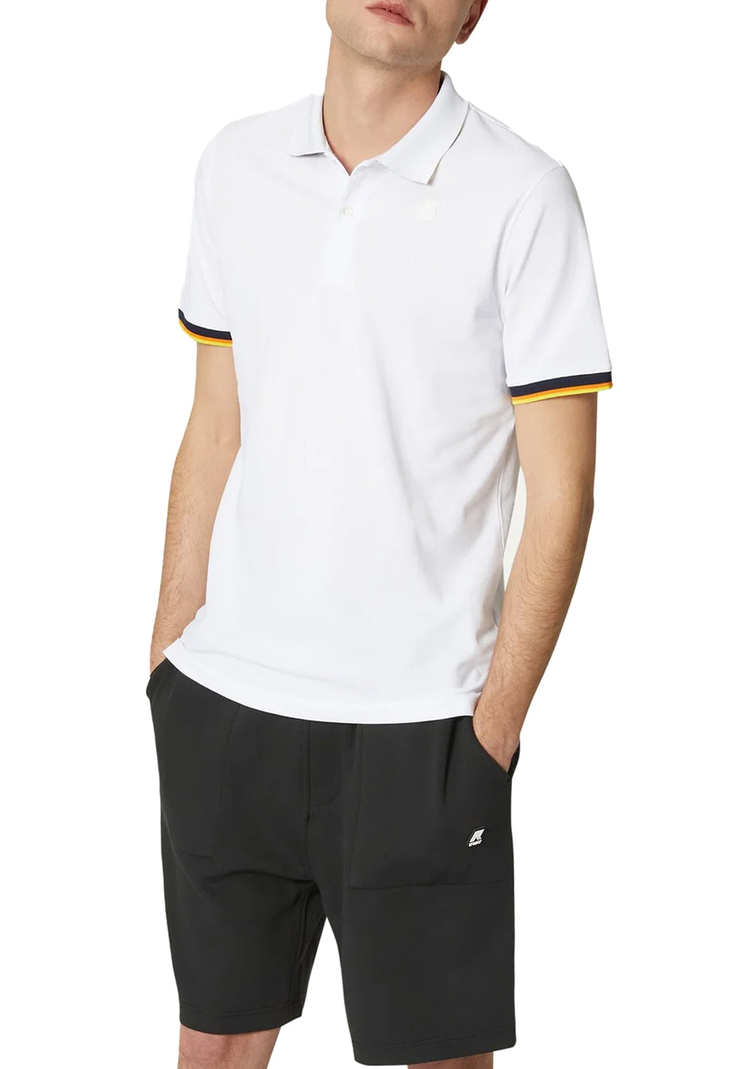  K-way Polo Vincent White Uomo - 2