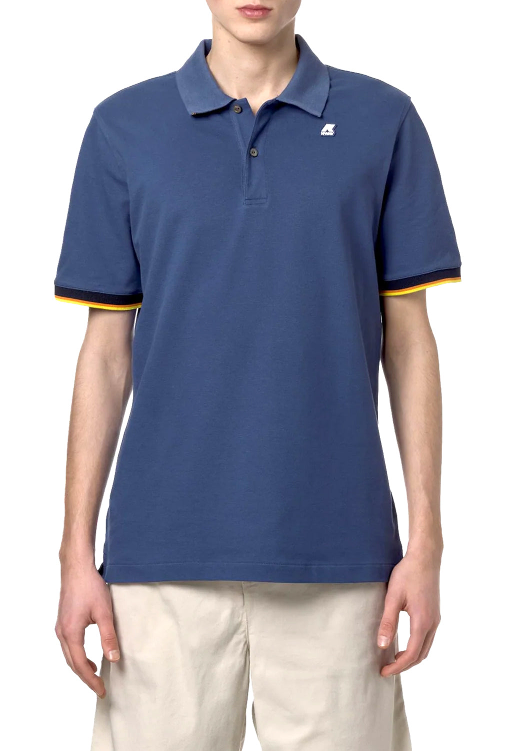  K-way Polo Vincent Blue Uomo - 2