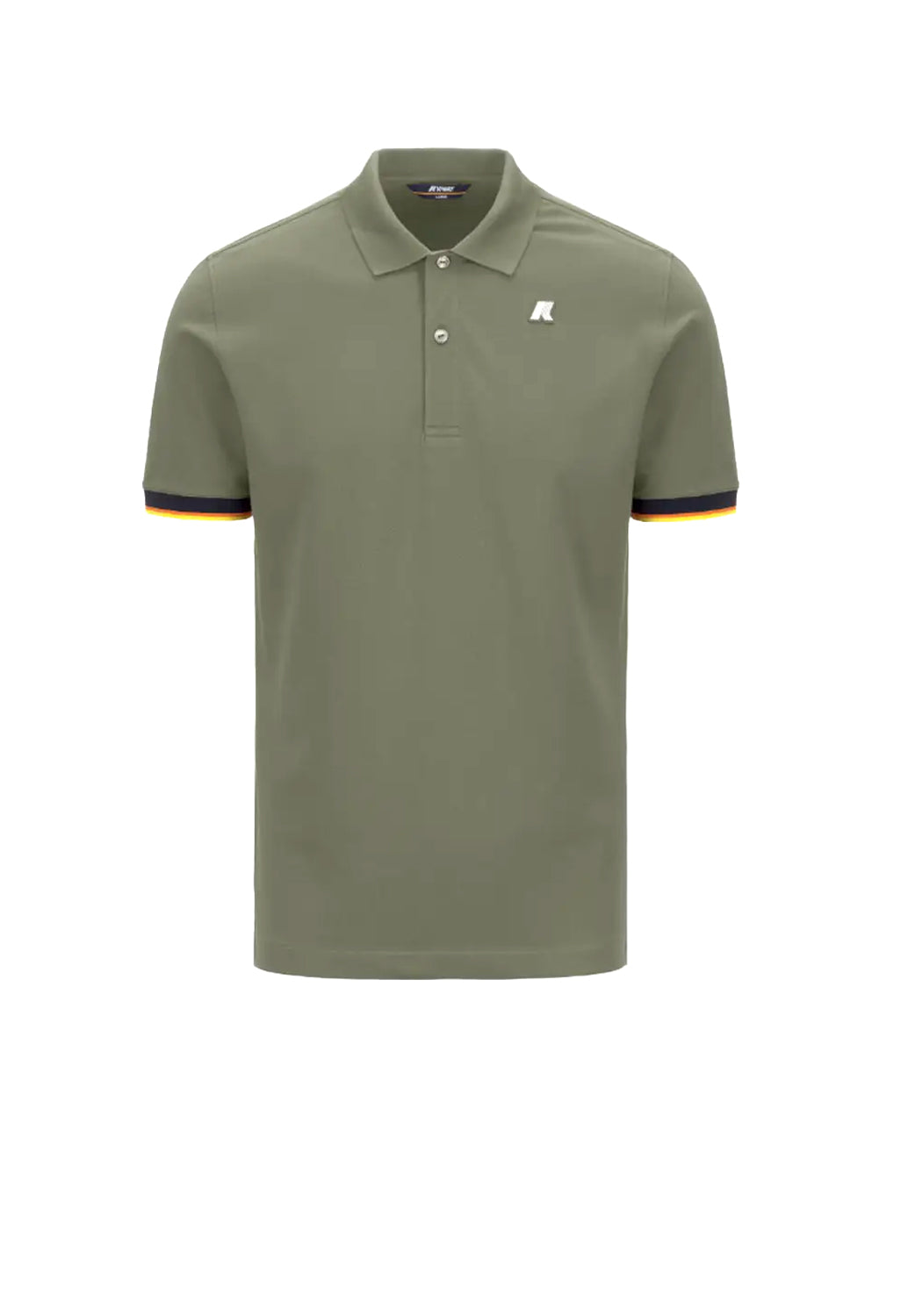  K-way Polo Vincent Green Lichen Uomo - 1