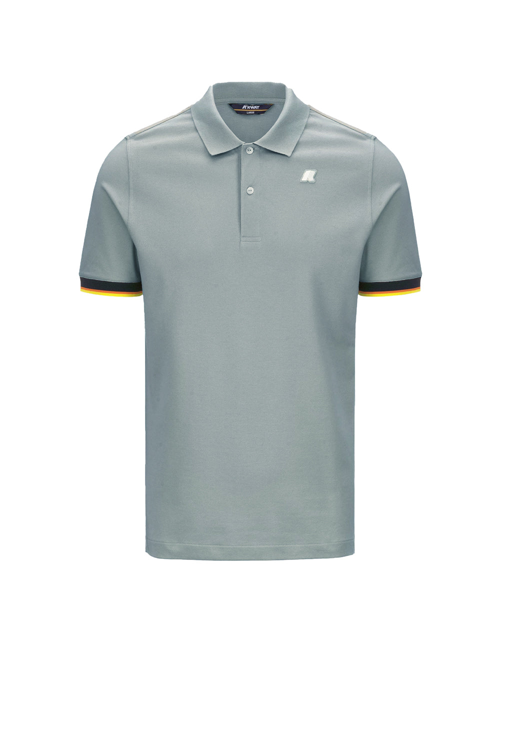  K-way Polo Vincent Grey Uomo - 1