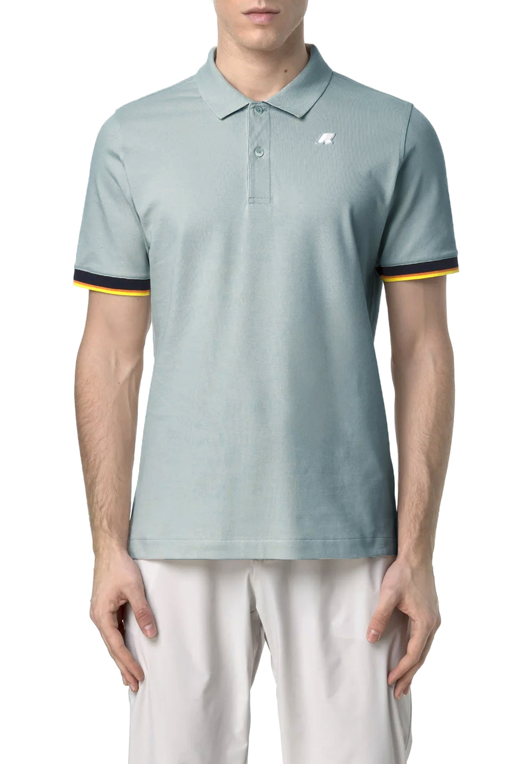  K-way Polo Vincent Grey Uomo - 2