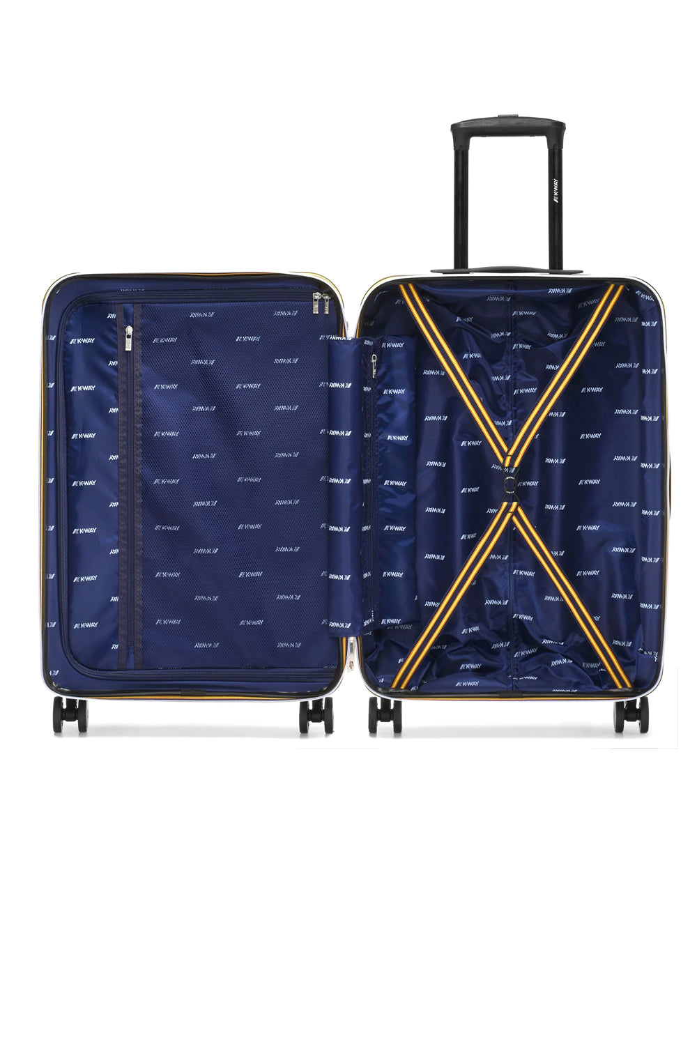  K-way Cabin Trolley Medium Pink Blu Woman - 3