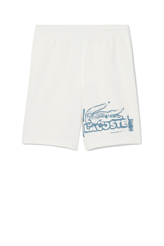 Lacoste Bermuda in cotone grafico