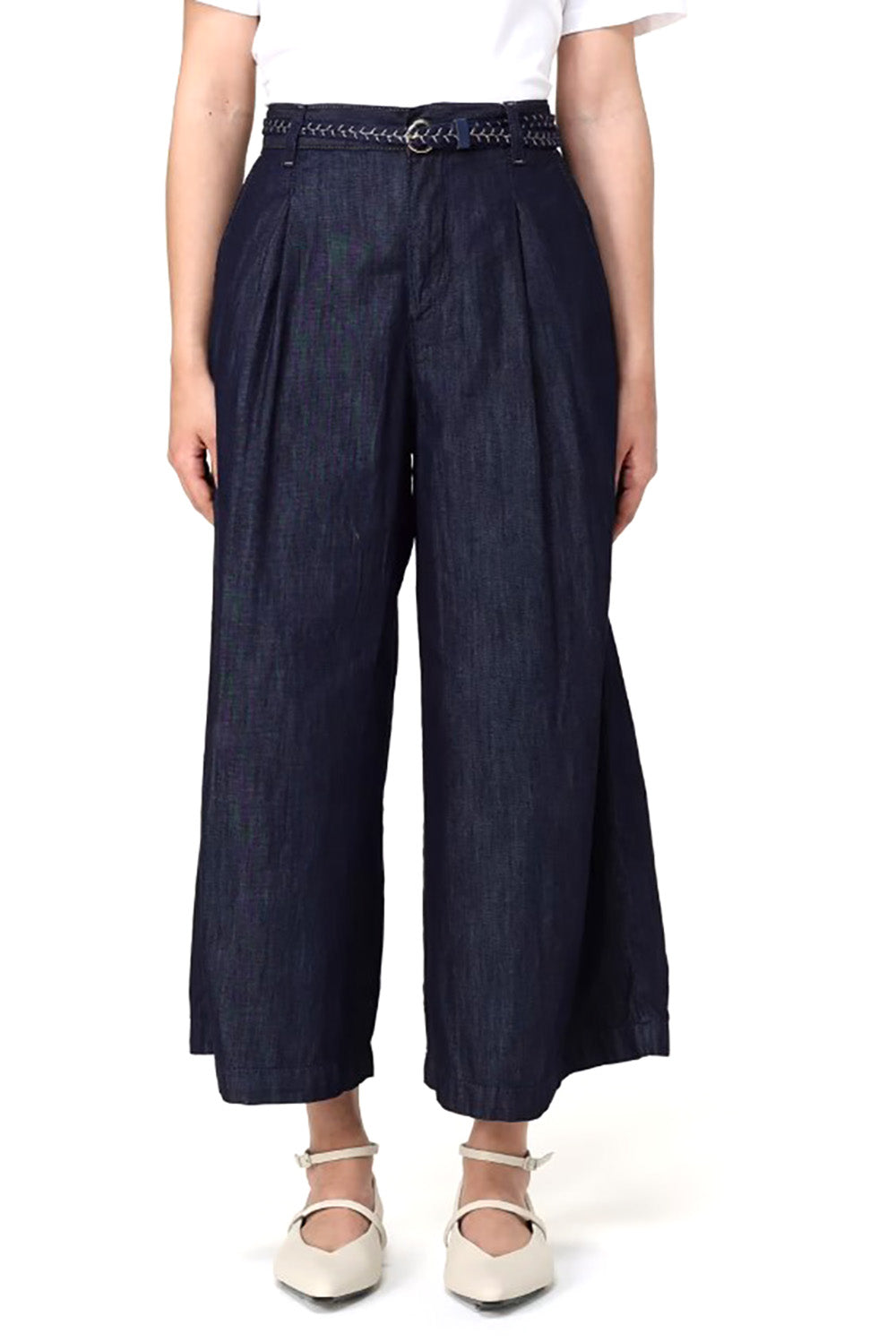  Liu Jo Pantaloni A Palazzo Blu Woman - 2